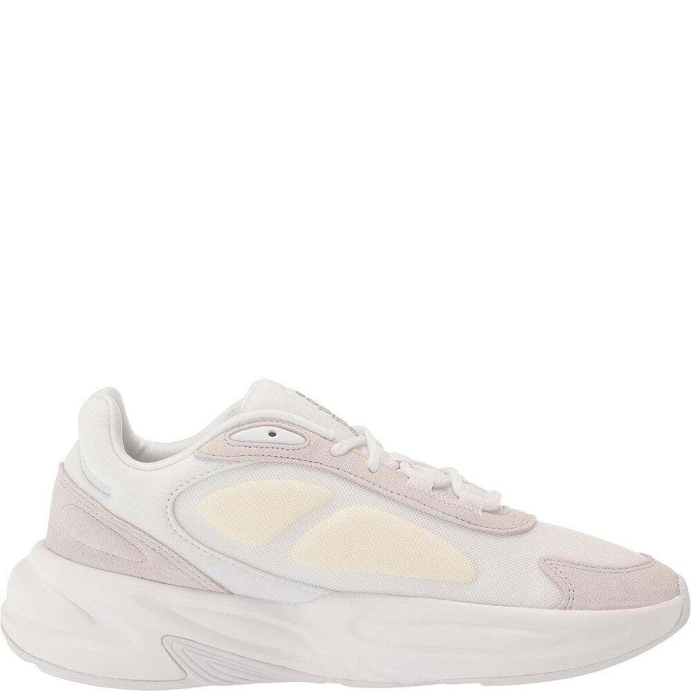 adidas Mens Ozelle Running Shoes 11 Color White/White/Gray One